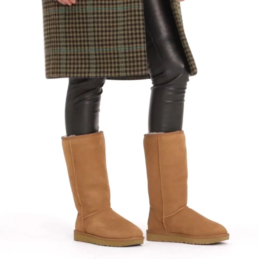 Ugg Classic Tall Boots Chocolate Brown 8 - Picture 14 of 14